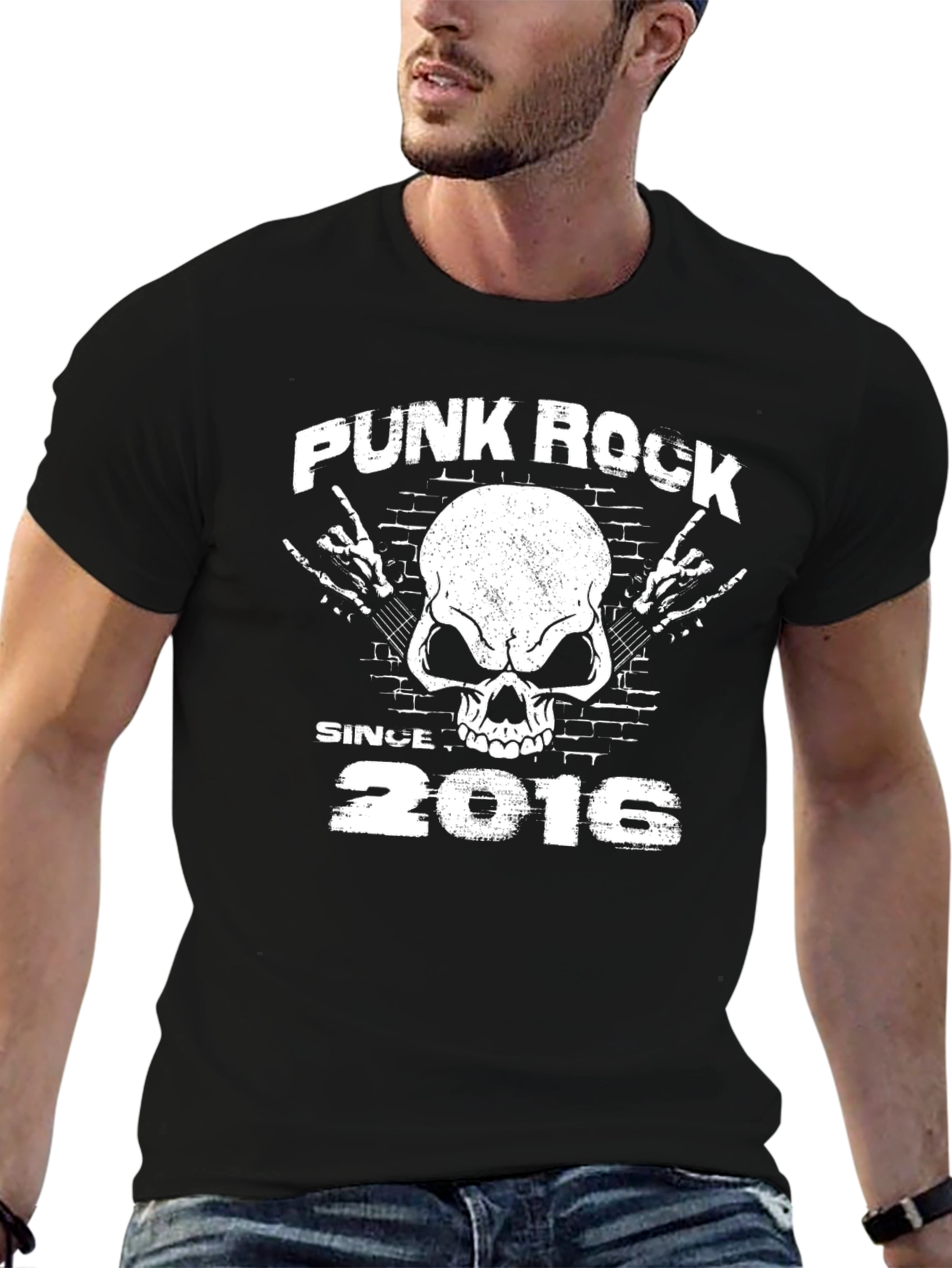 Punk Rock Skull T-Shirt - Since 2016