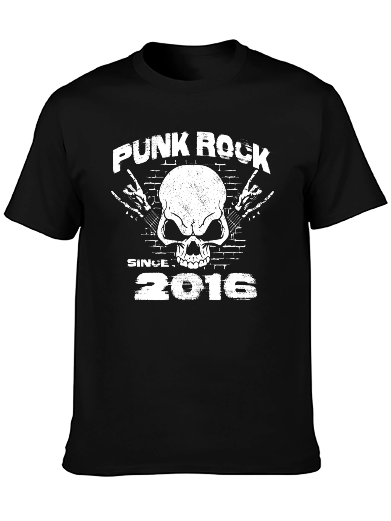 Punk Rock Skull T-Shirt - Since 2016