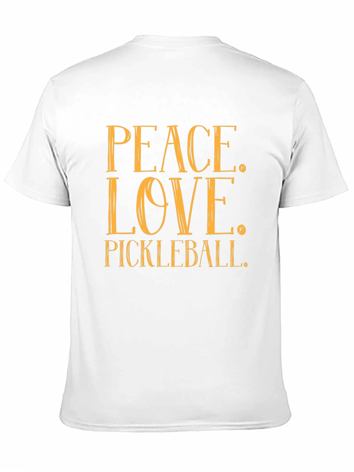 Peace Love Pickleball Graphic T-Shirt