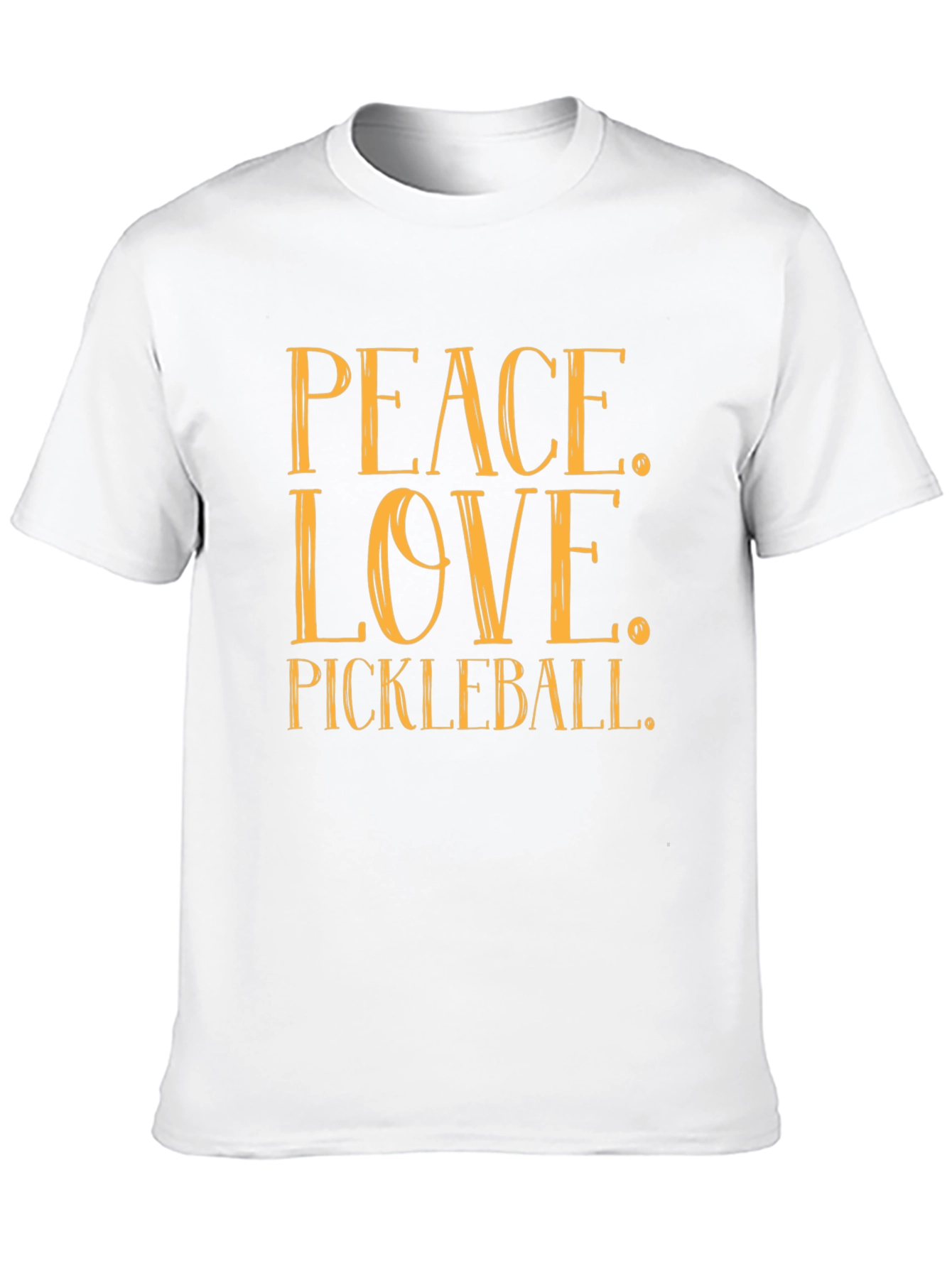 Peace Love Pickleball Graphic T-Shirt