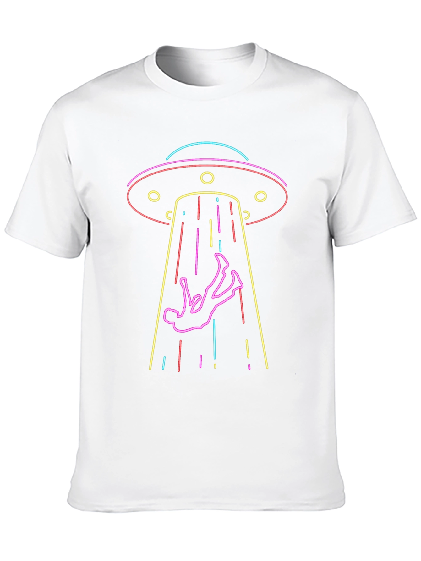UFO Abduction Graphic Tee