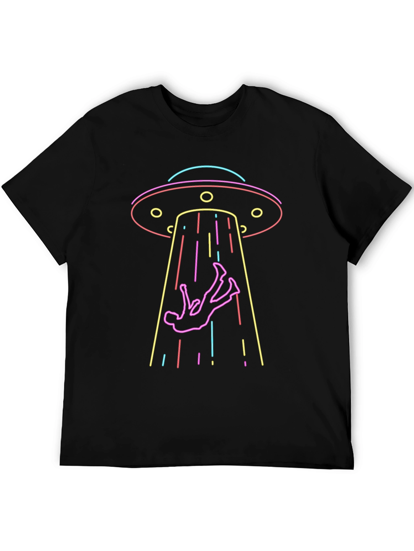 UFO Abduction Graphic Tee