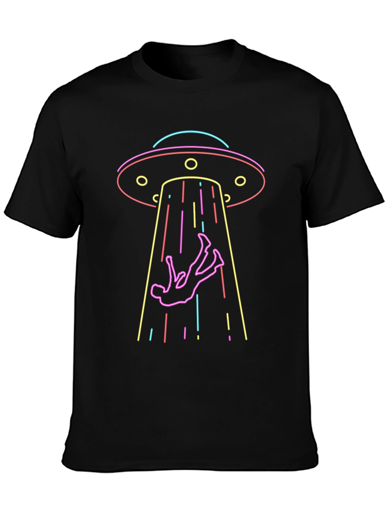 UFO Abduction Graphic Tee