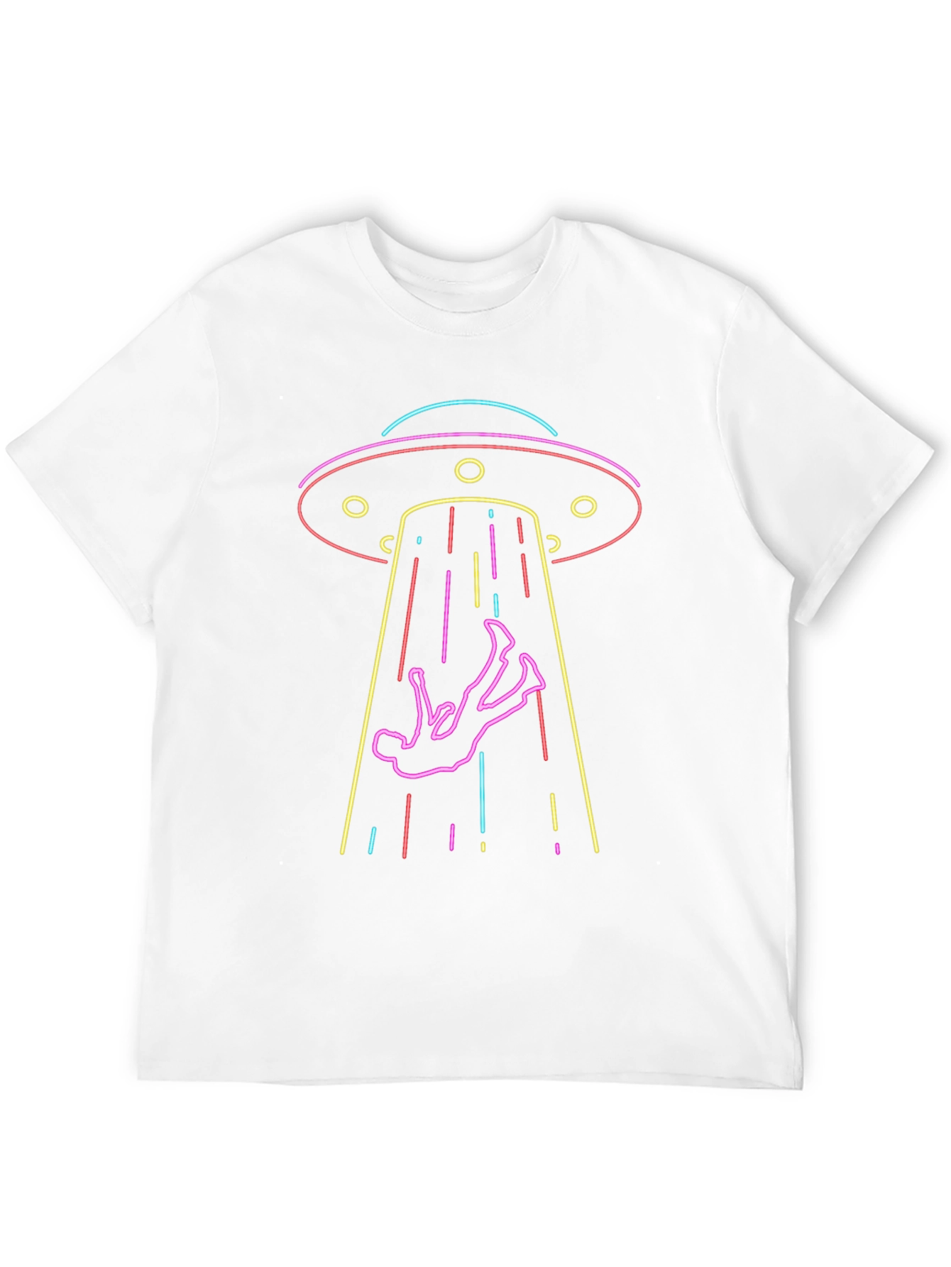 UFO Abduction Graphic Tee