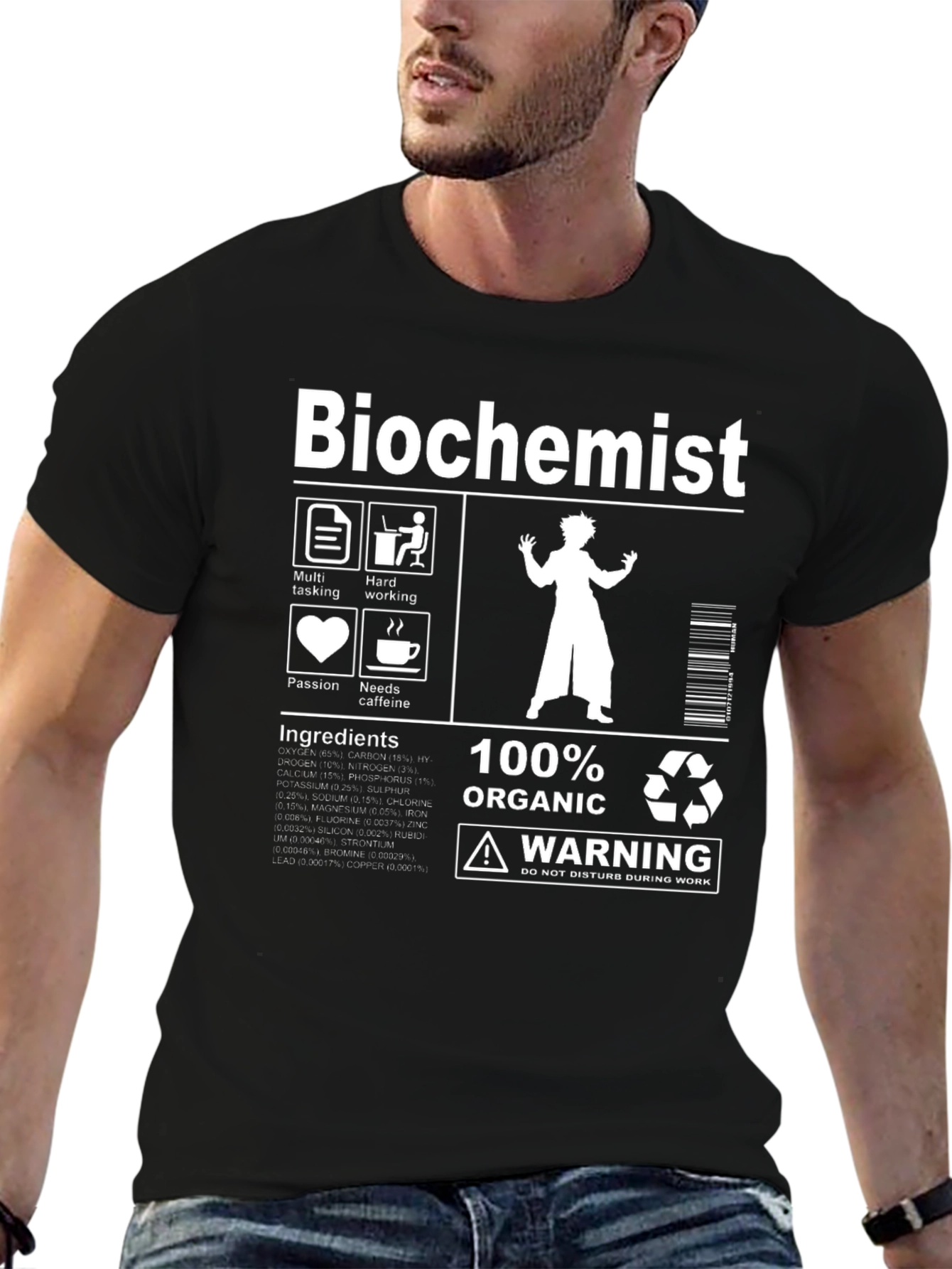 Biochemist T-Shirt: Funny Science Tee