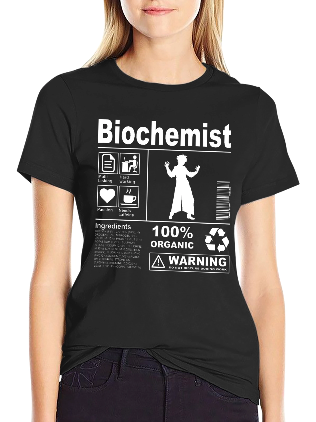 Biochemist T-Shirt: Funny Science Tee