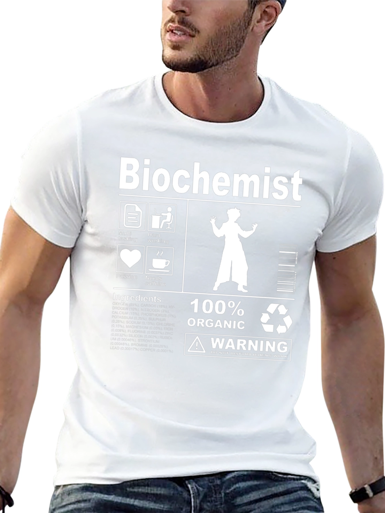 Biochemist T-Shirt: Funny Science Tee