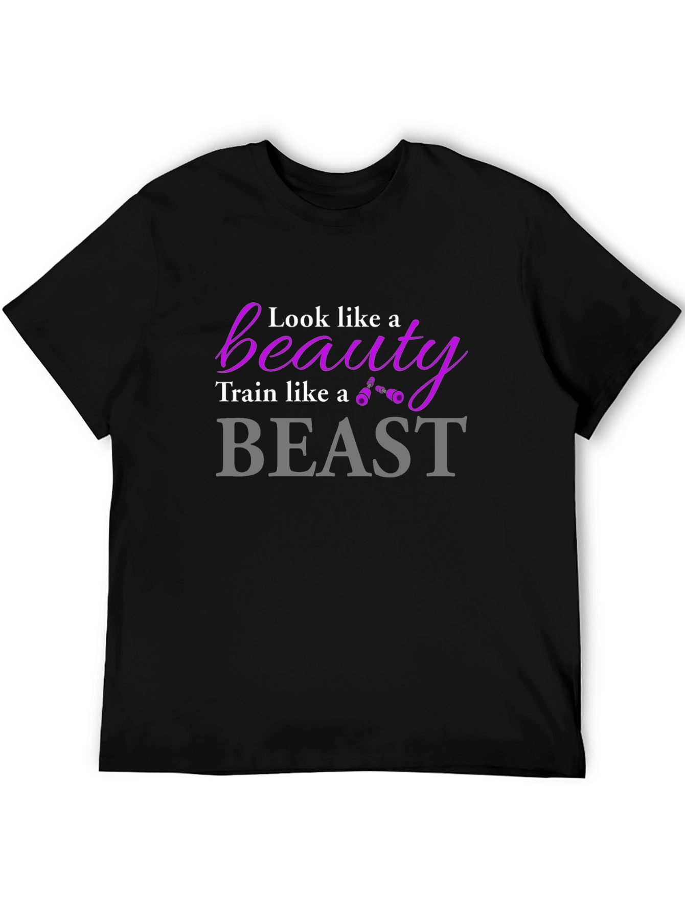 Beauty and the Beast Workout T-Shirt