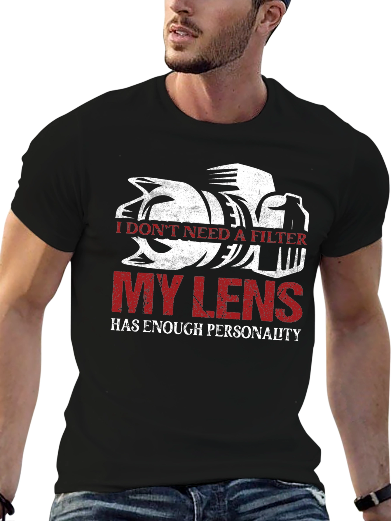 Photographers Lens T-Shirt - Funny Photography Tee