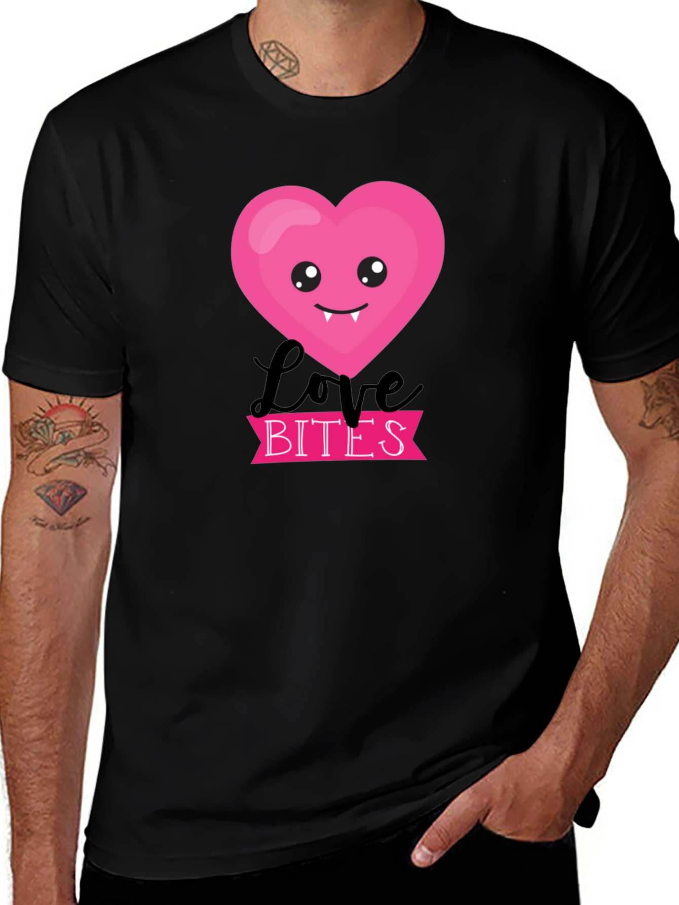 Love Bites Valentines Day T-Shirt