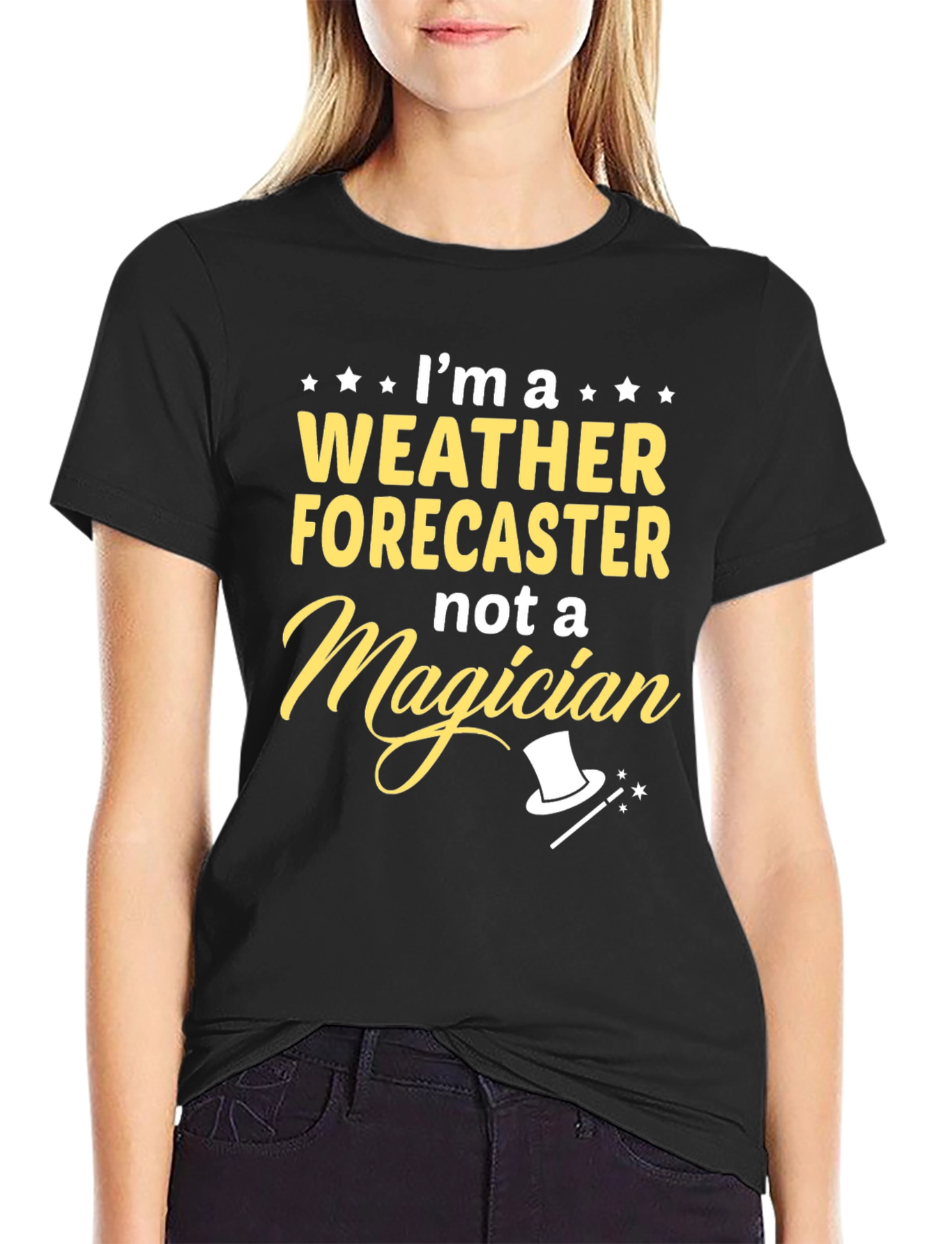 Weather Forecaster T-Shirt - Not a Magician Tee