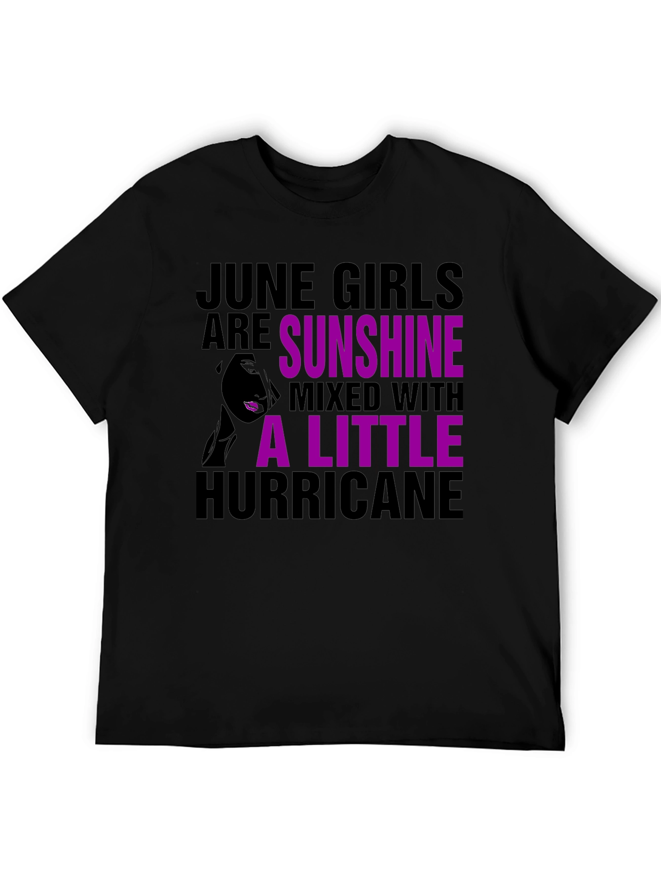 June Girls Sunshine Hurricane Graphic T-Shirt