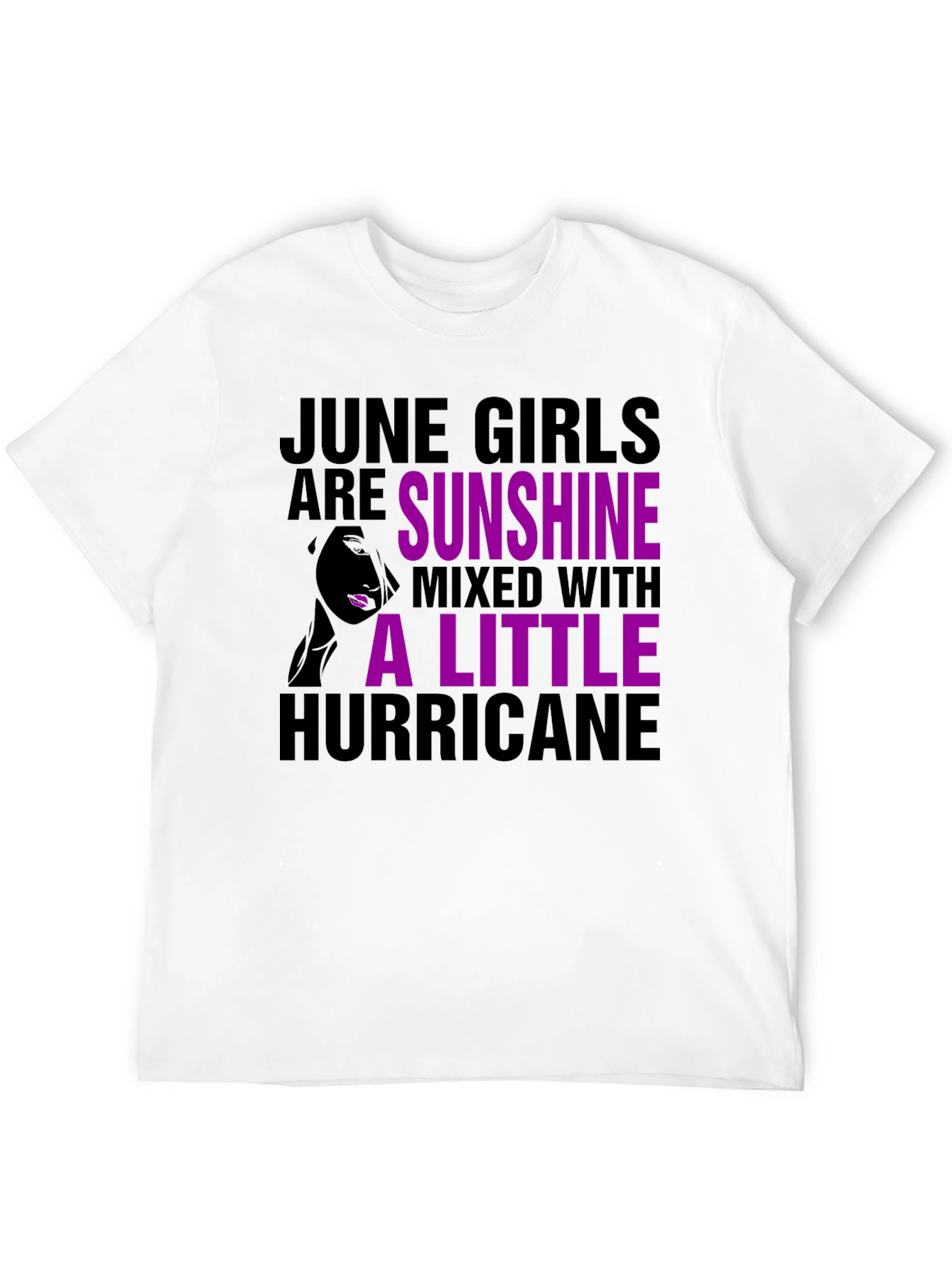 June Girls Sunshine Hurricane Graphic T-Shirt