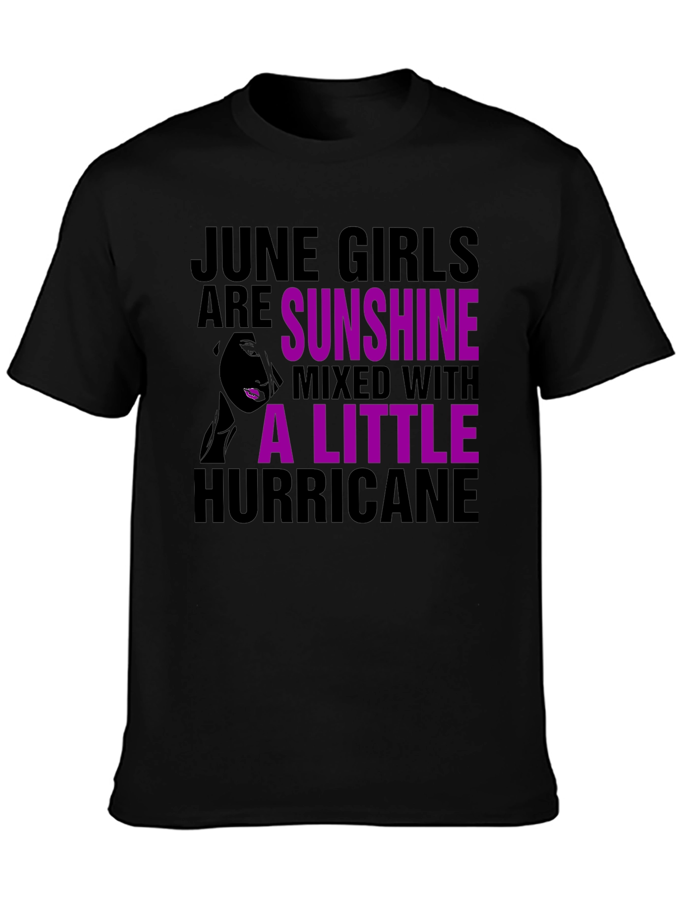 June Girls Sunshine Hurricane Graphic T-Shirt