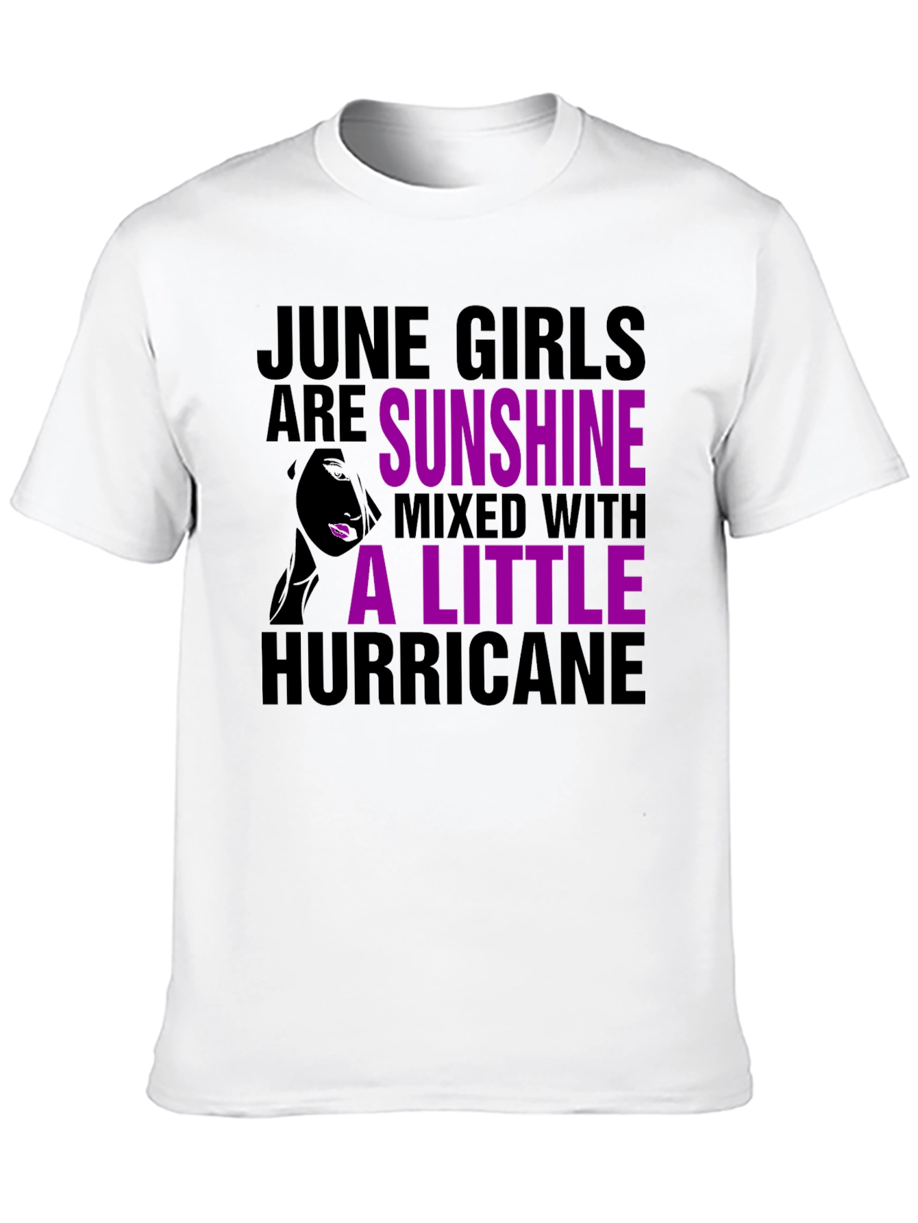 June Girls Sunshine Hurricane Graphic T-Shirt