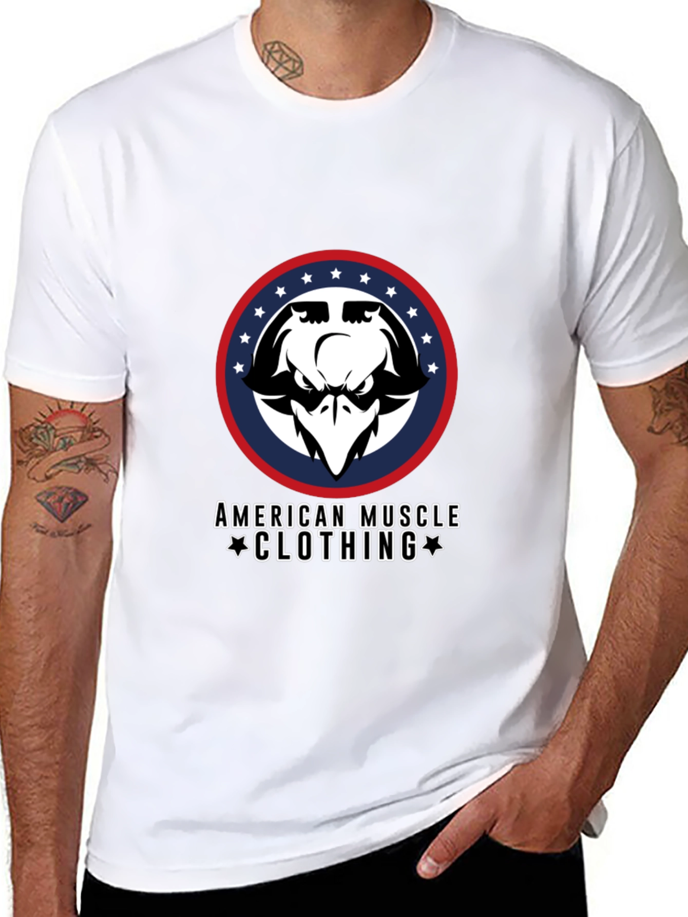 American Muscle Clothing Graphic T-Shirt