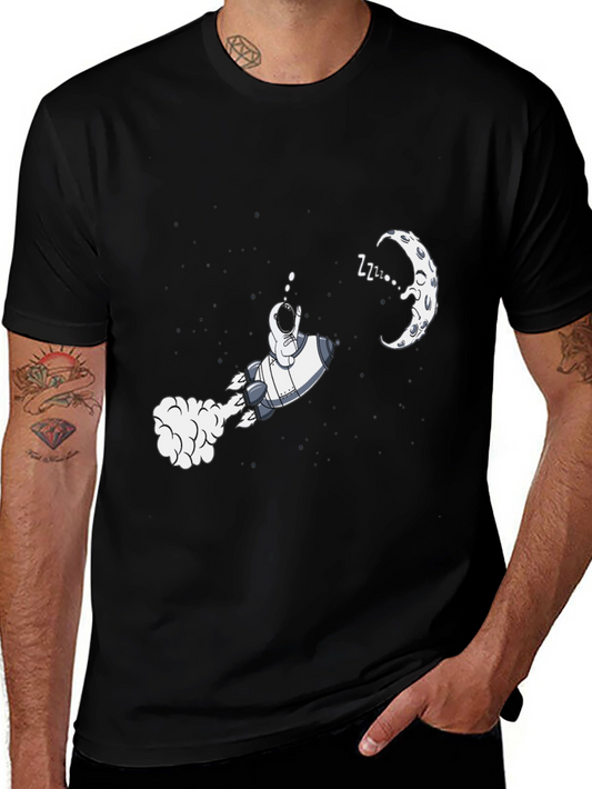 Astronaut Moon Trip Graphic Tee