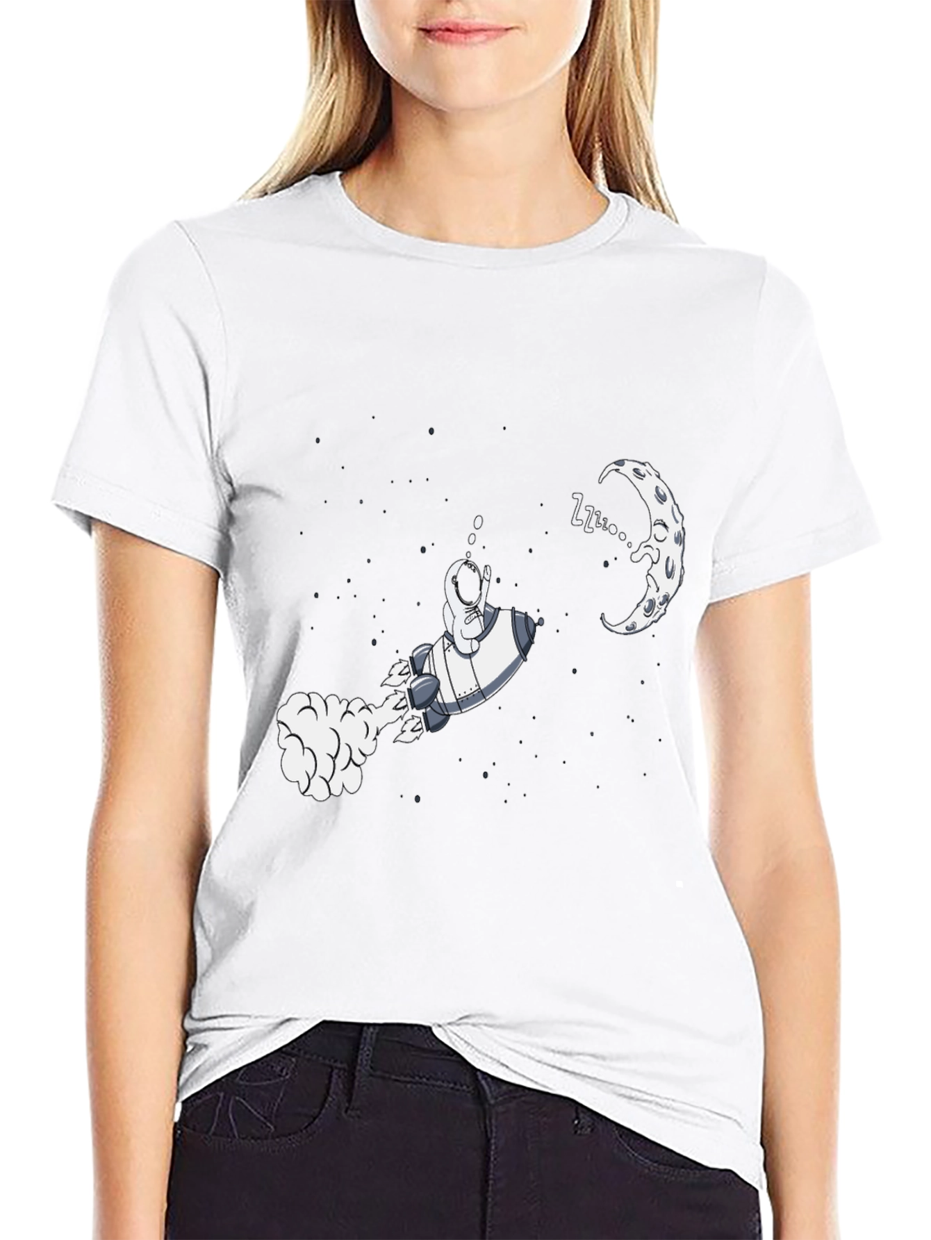 Astronaut Moon Trip Graphic Tee