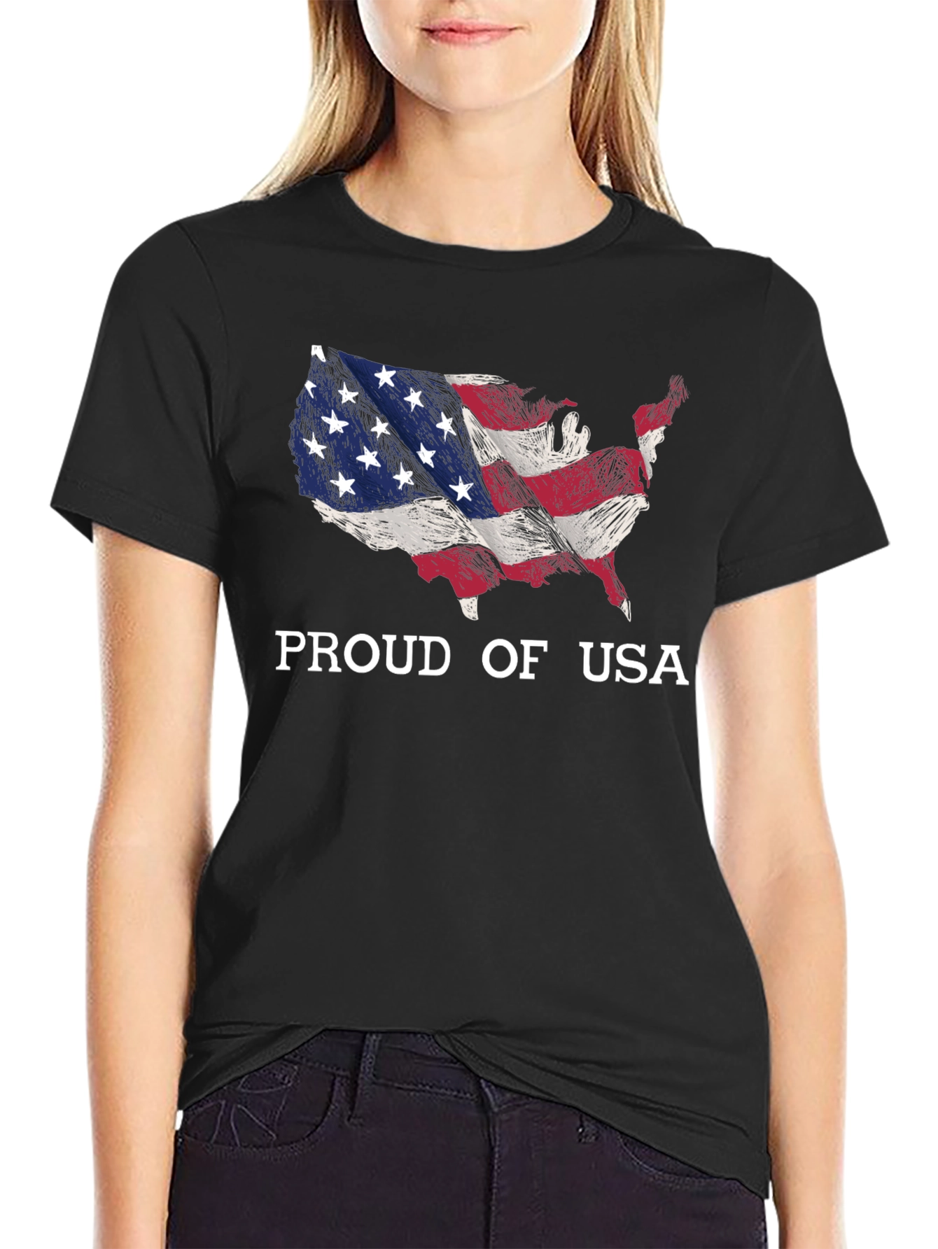 Proud of USA American Flag T-Shirt