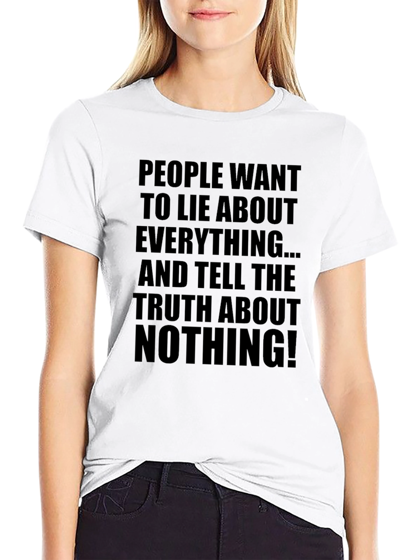 Truth About Nothing Graphic T-Shirt