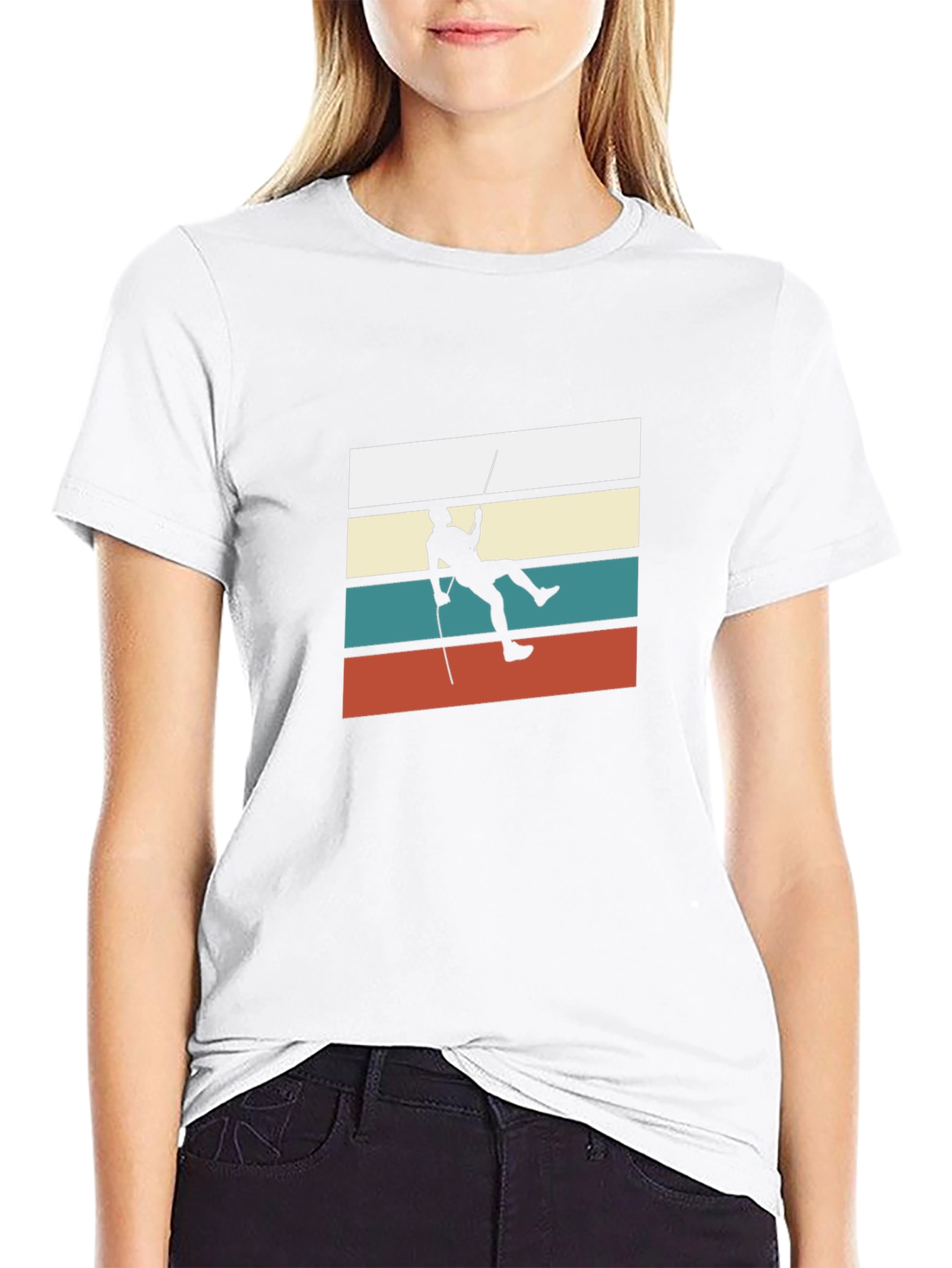 Retro Rock Climbing T-Shirt