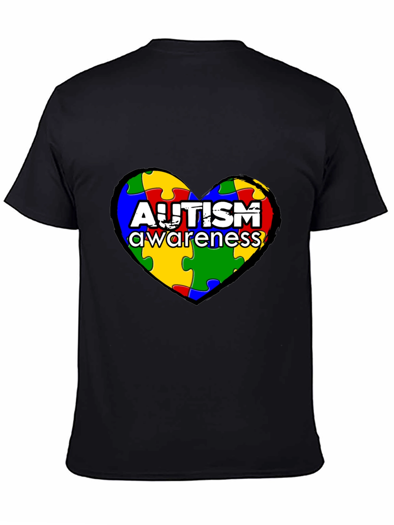 Autism Awareness Puzzle Heart T-Shirt