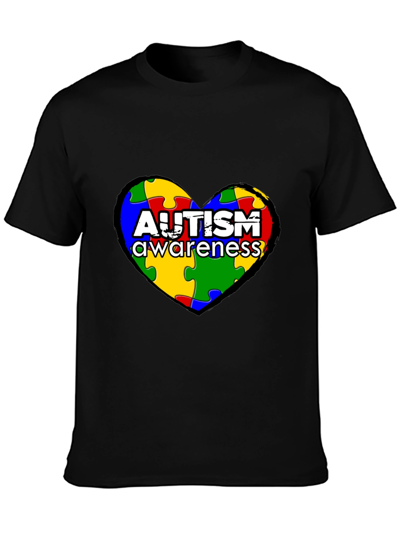Autism Awareness Puzzle Heart T-Shirt