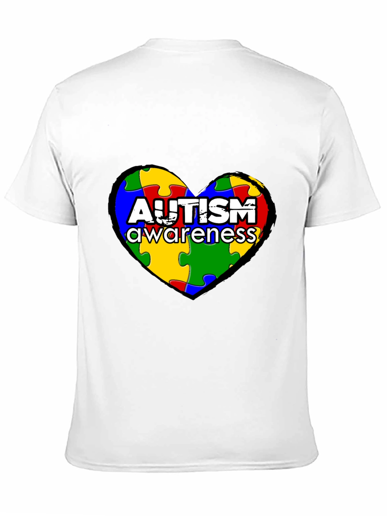 Autism Awareness Puzzle Heart T-Shirt