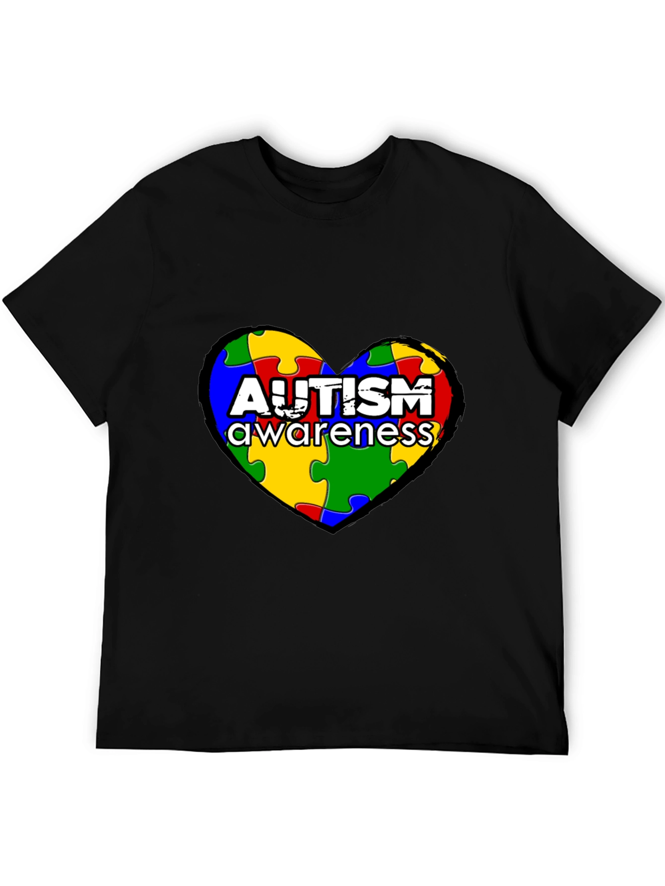 Autism Awareness Puzzle Heart T-Shirt