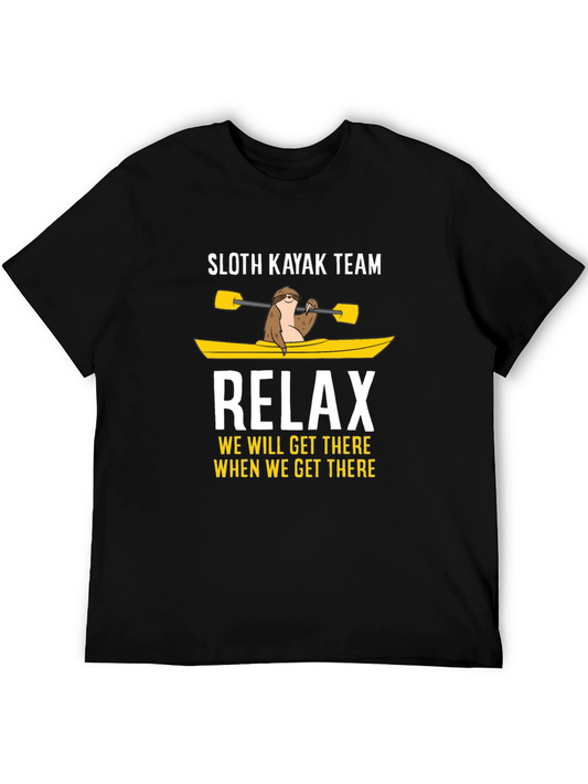 Sloth Kayak Team Relax T-Shirt