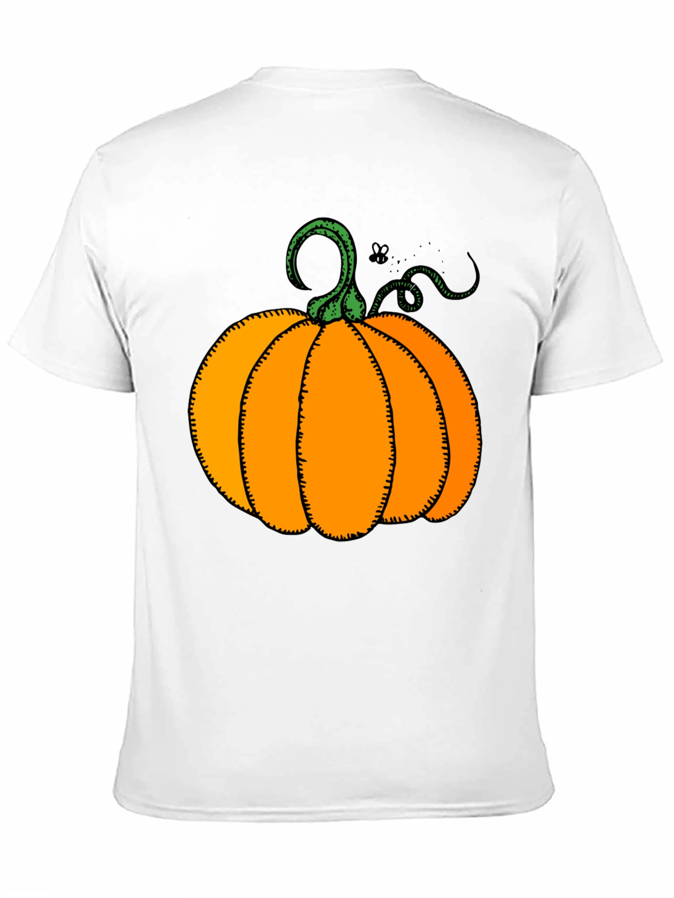 Pumpkin Graphic T-Shirt - Halloween Style