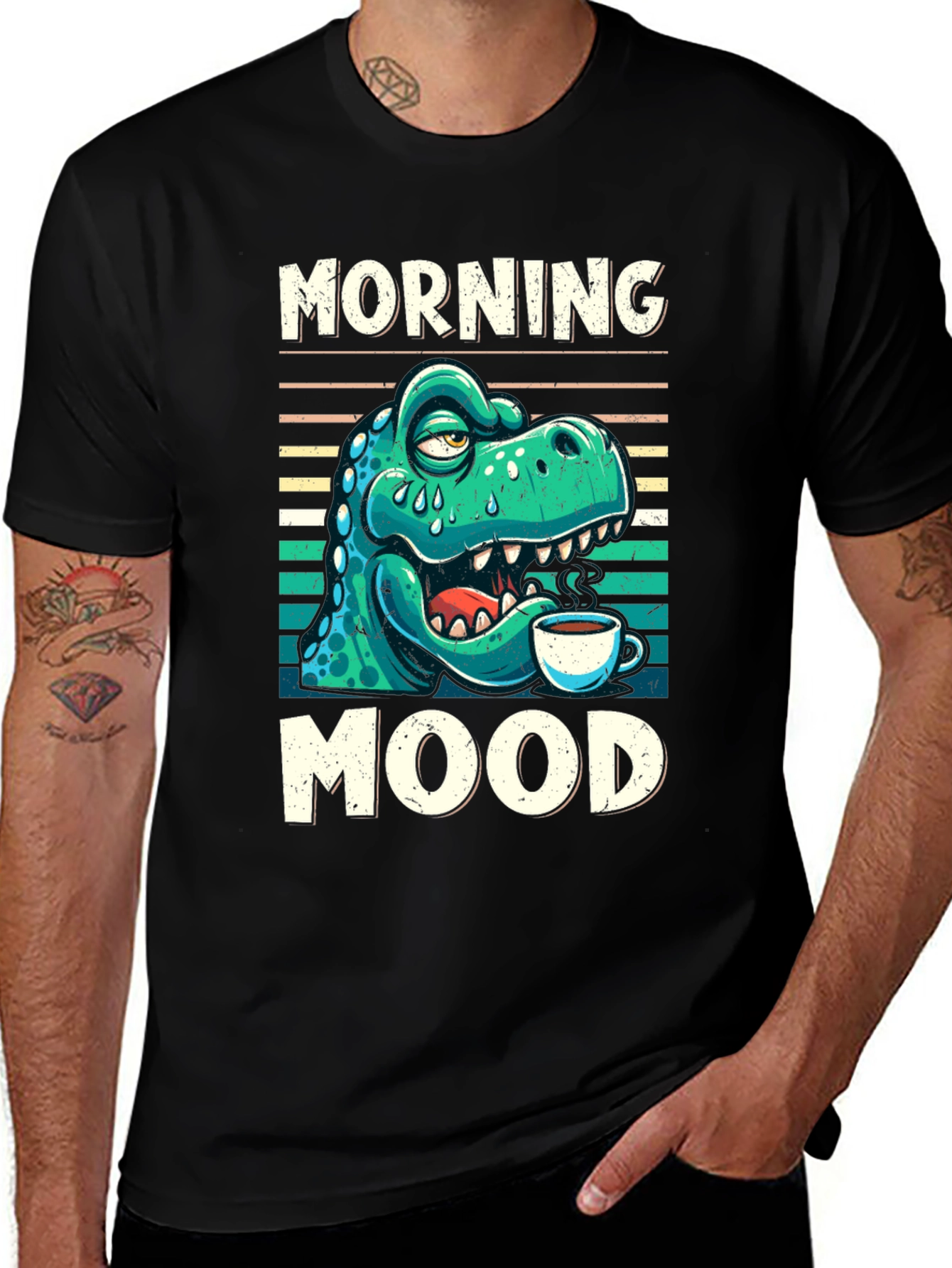 Morning Mood Dinosaur T-Shirt