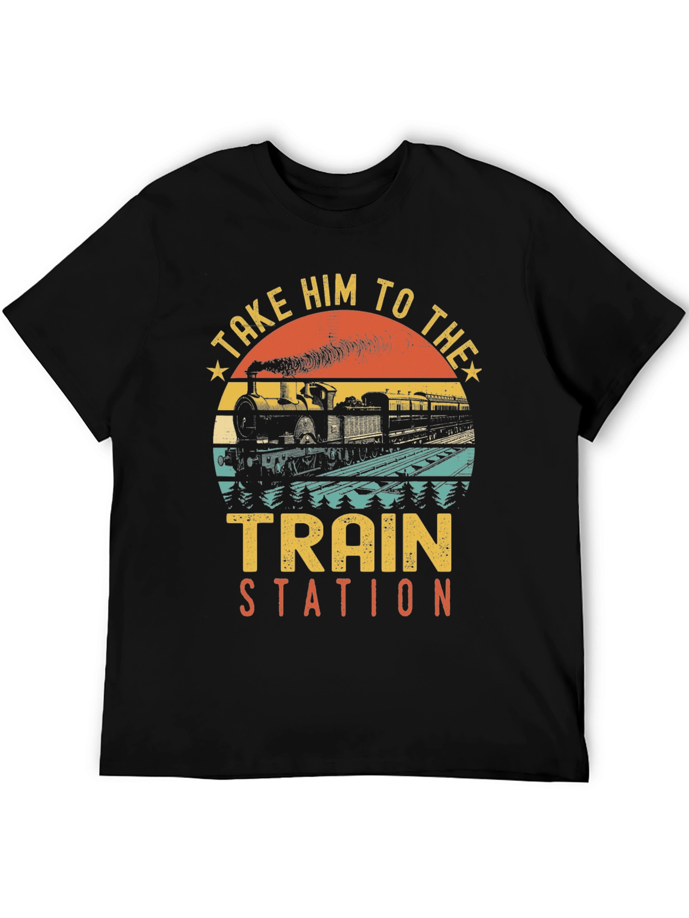 Take Him to the Train Station T-Shirt