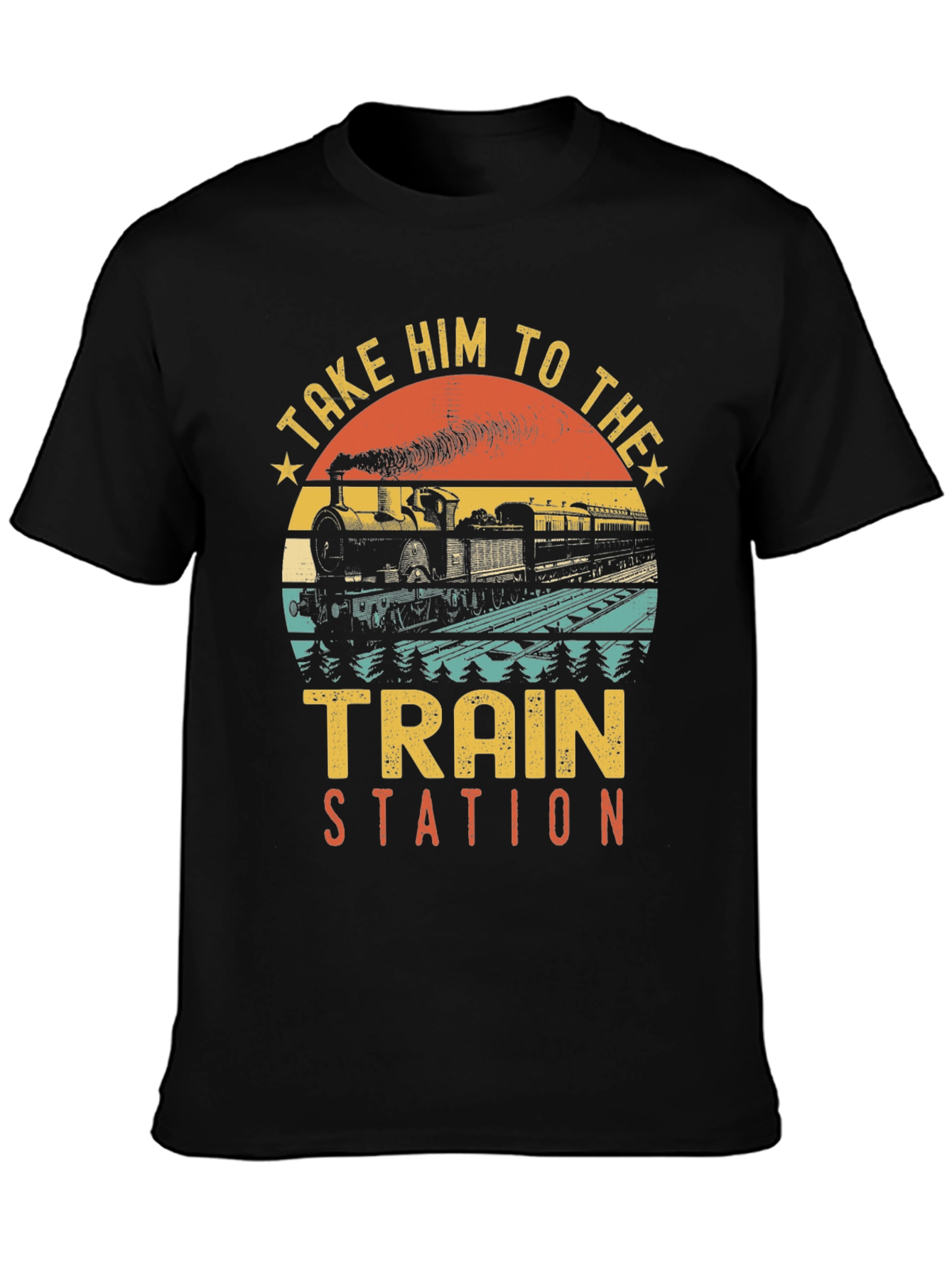 Take Him to the Train Station T-Shirt