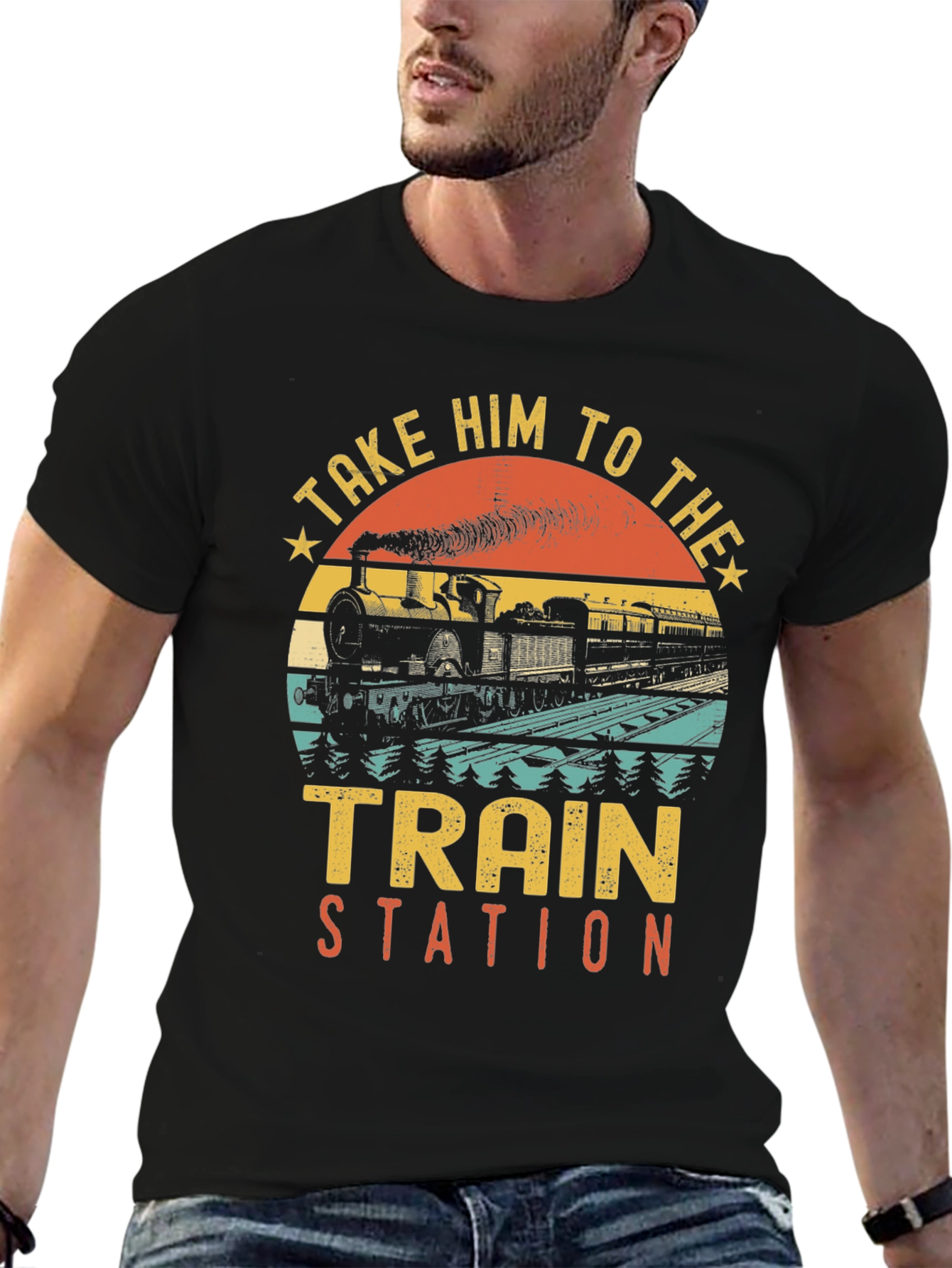 Take Him to the Train Station T-Shirt