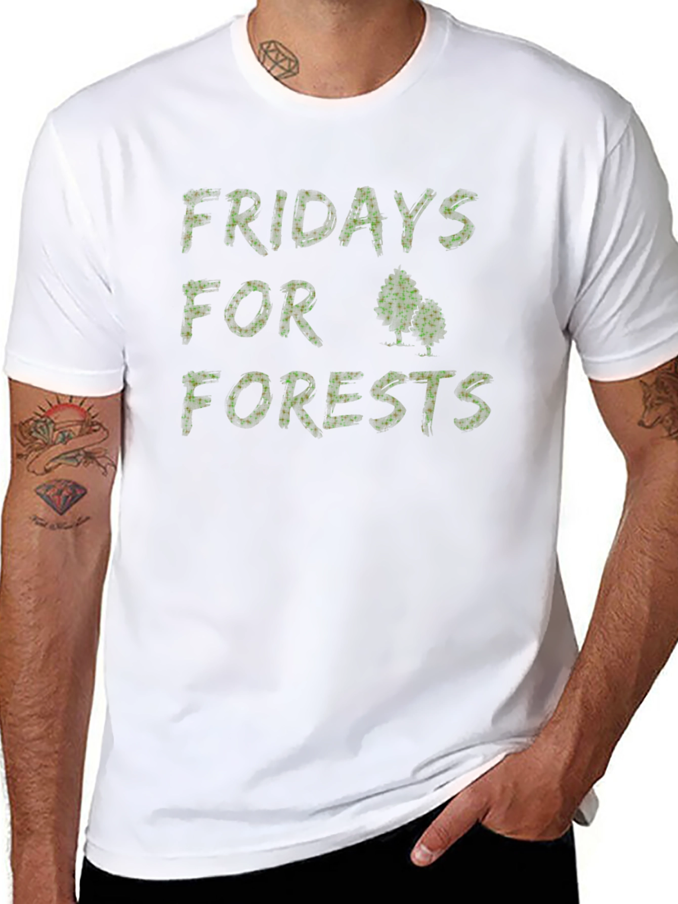 Fridays For Forests Graphic Tee - Eco-Friendly