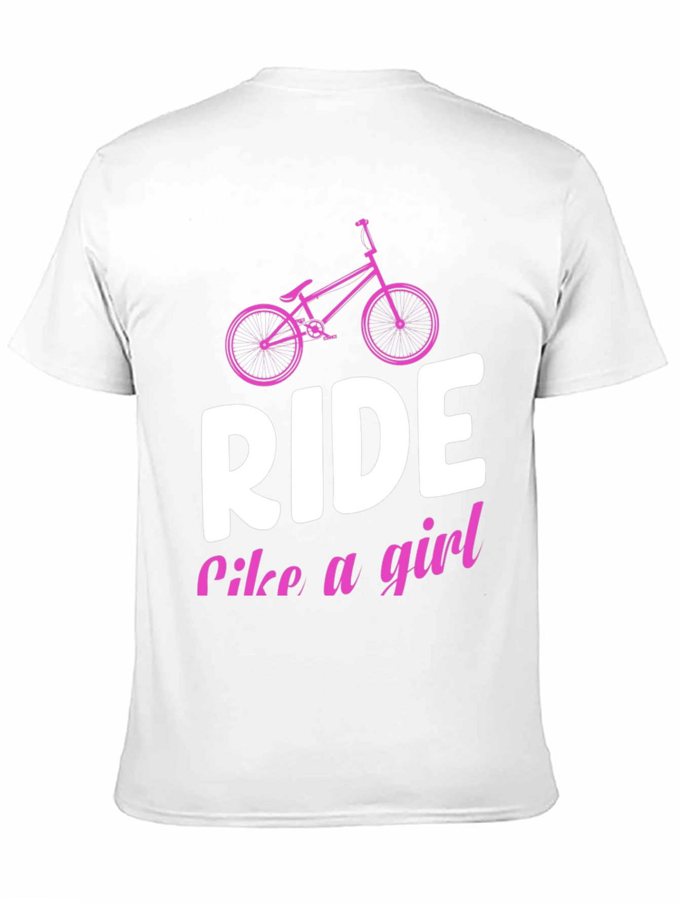 Ride Like a Girl Black T-Shirt