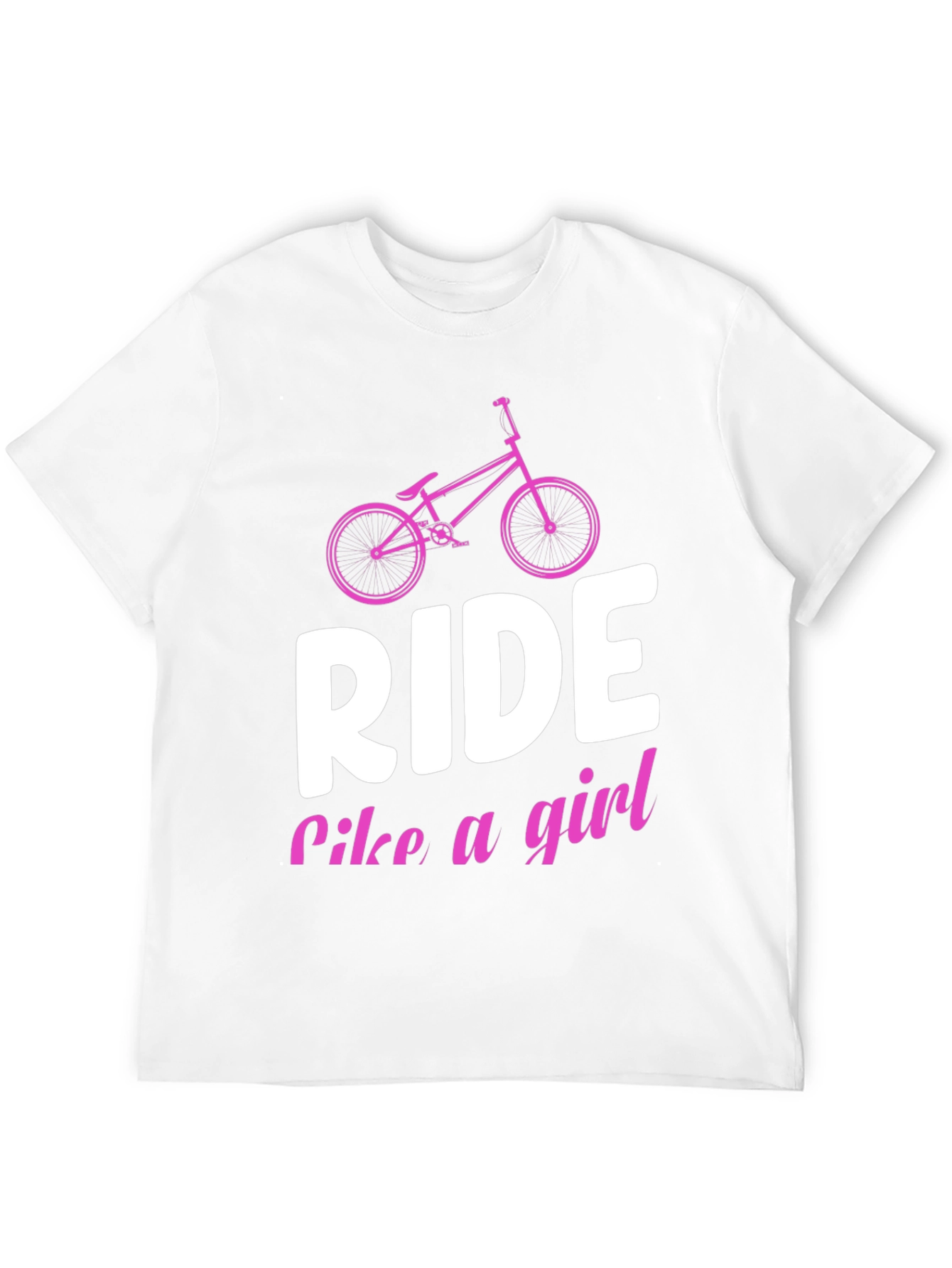 Ride Like a Girl Black T-Shirt