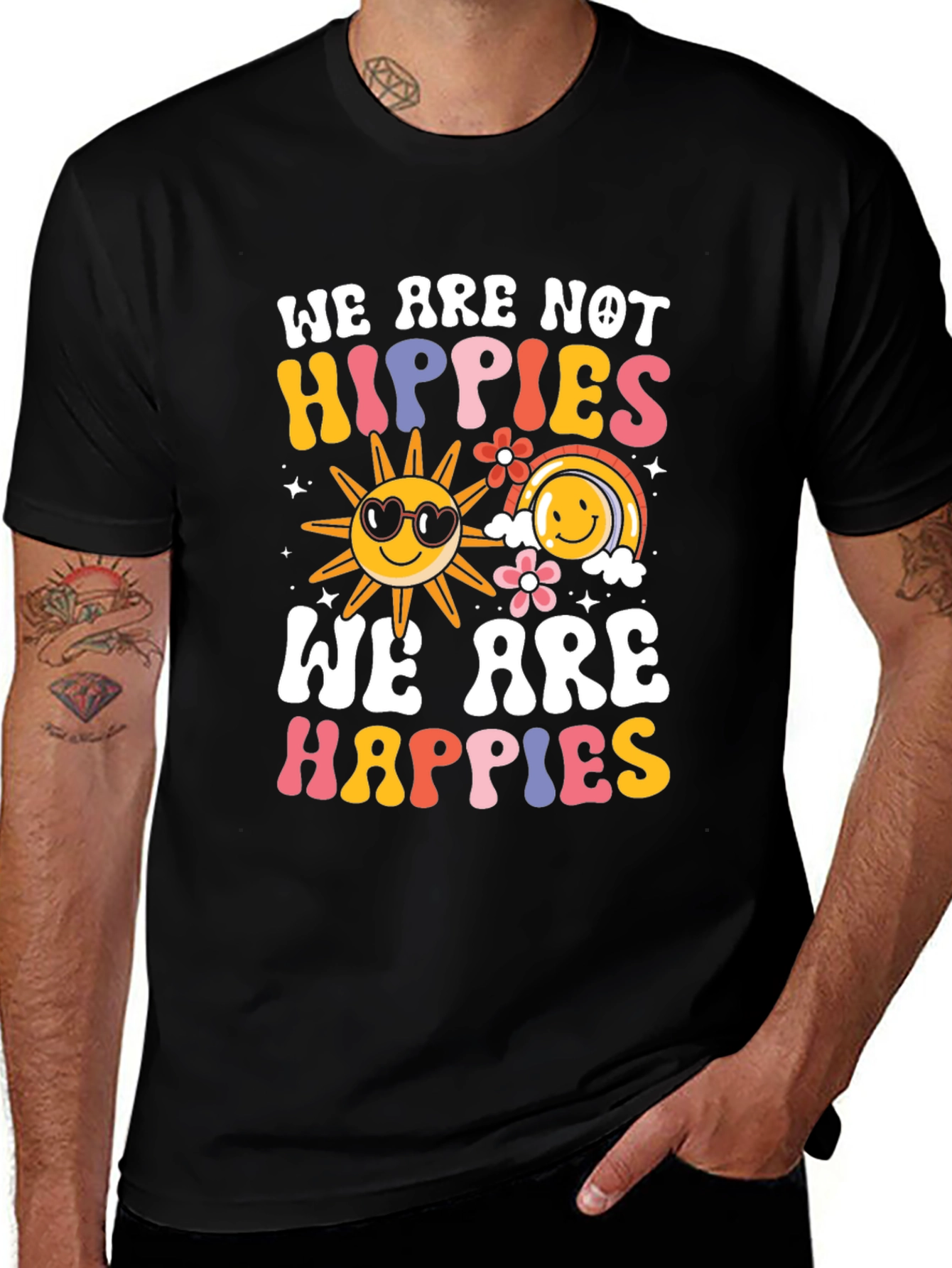 Hippie Happies Graphic T-Shirt