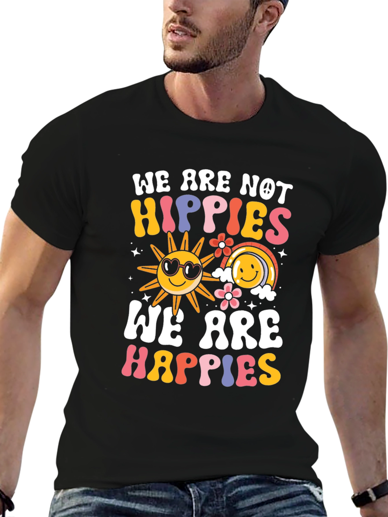 Hippie Happies Graphic T-Shirt