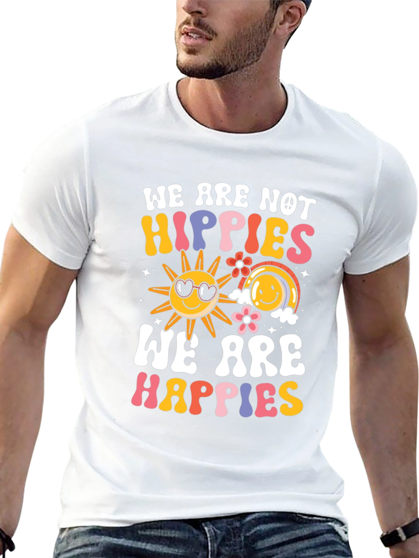 Hippie Happies Graphic T-Shirt