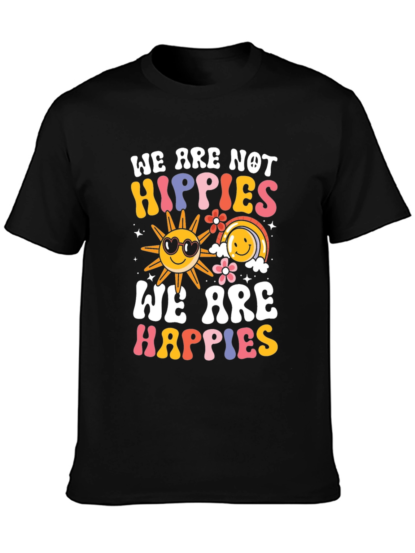 Hippie Happies Graphic T-Shirt