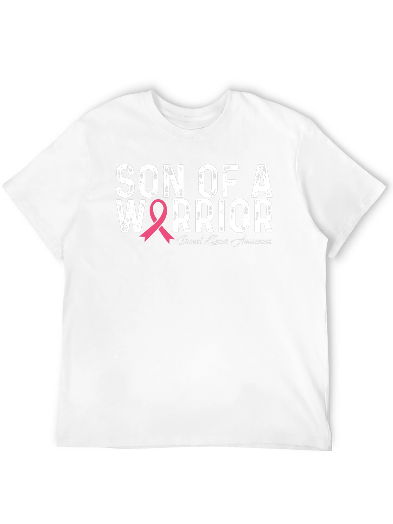 Son of a Warrior Breast Cancer Awareness T-Shirt