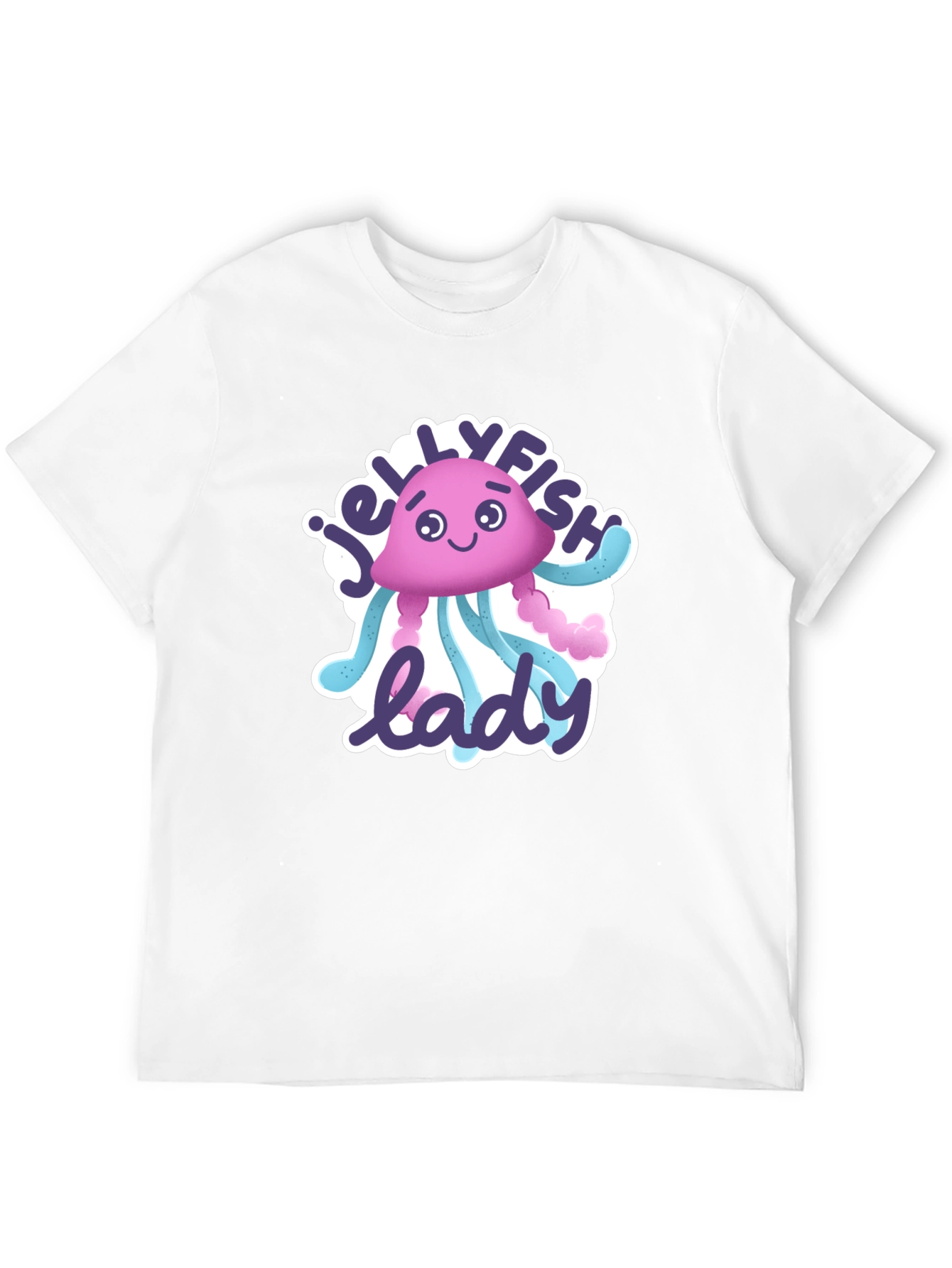 Jellyfish Lady Graphic T-Shirt