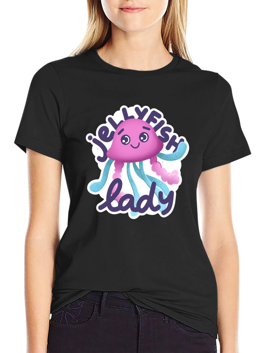 Jellyfish Lady Graphic T-Shirt