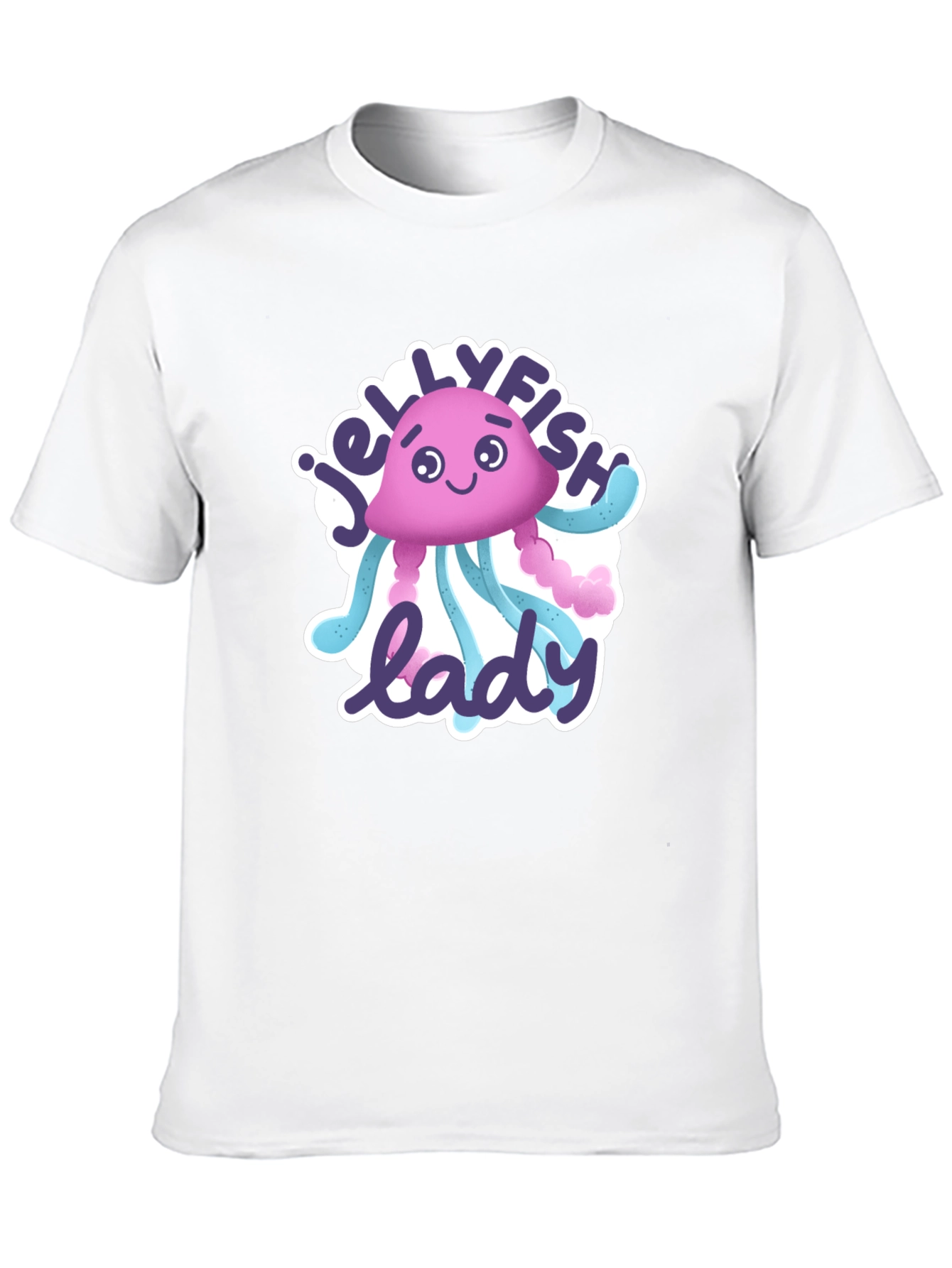 Jellyfish Lady Graphic T-Shirt