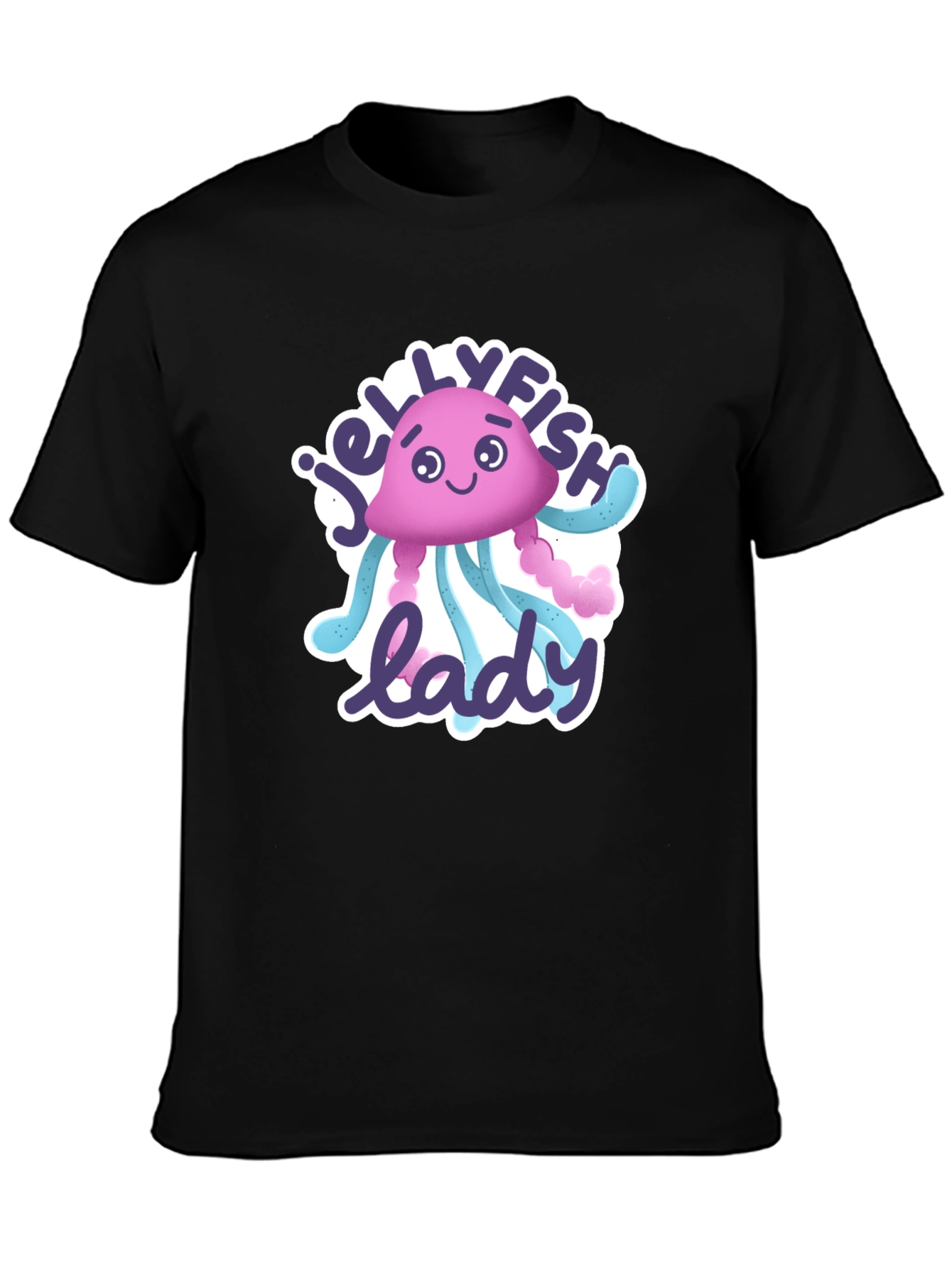 Jellyfish Lady Graphic T-Shirt