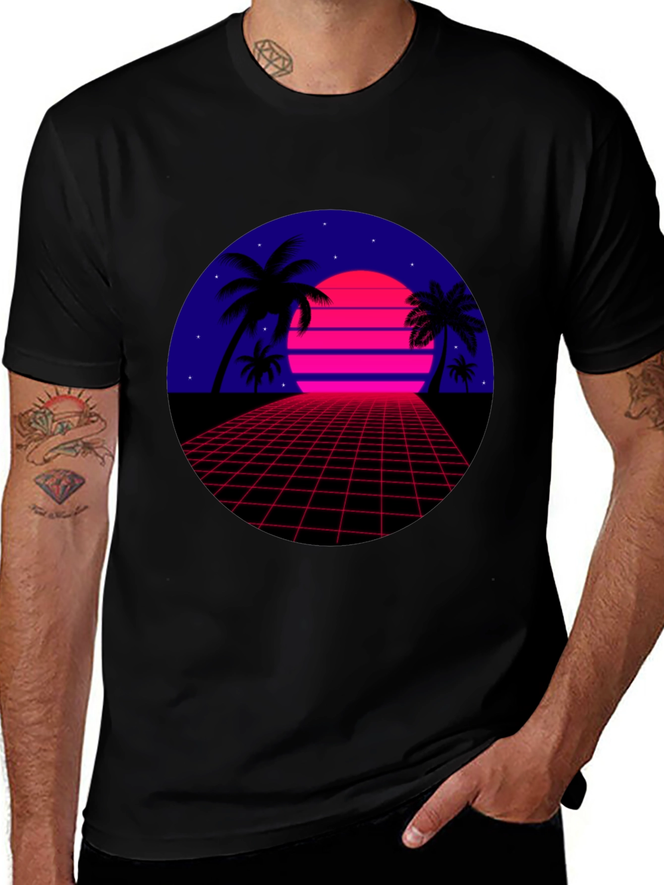 Retro Sunset T-Shirt
