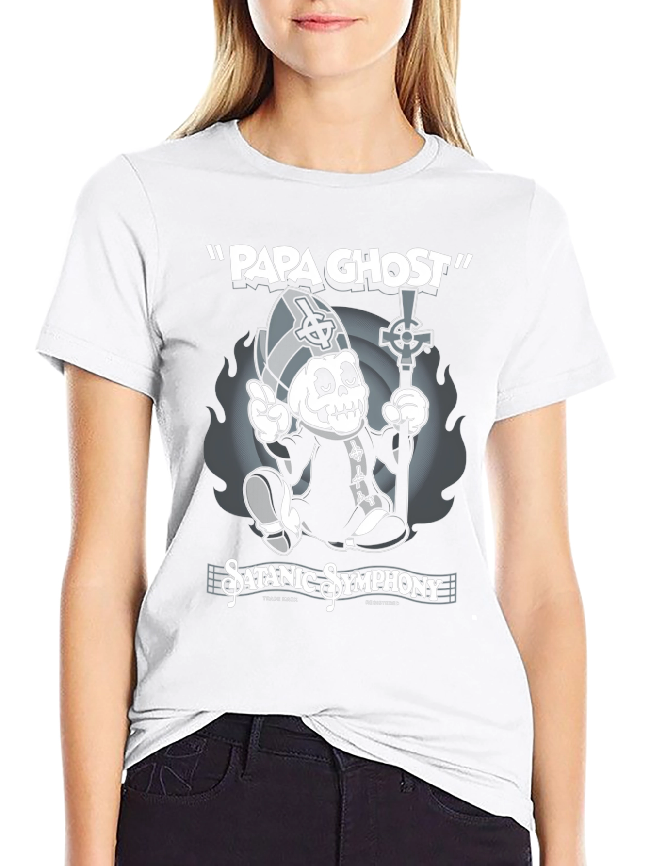 Papa Ghost Satanic Symphony T-Shirt