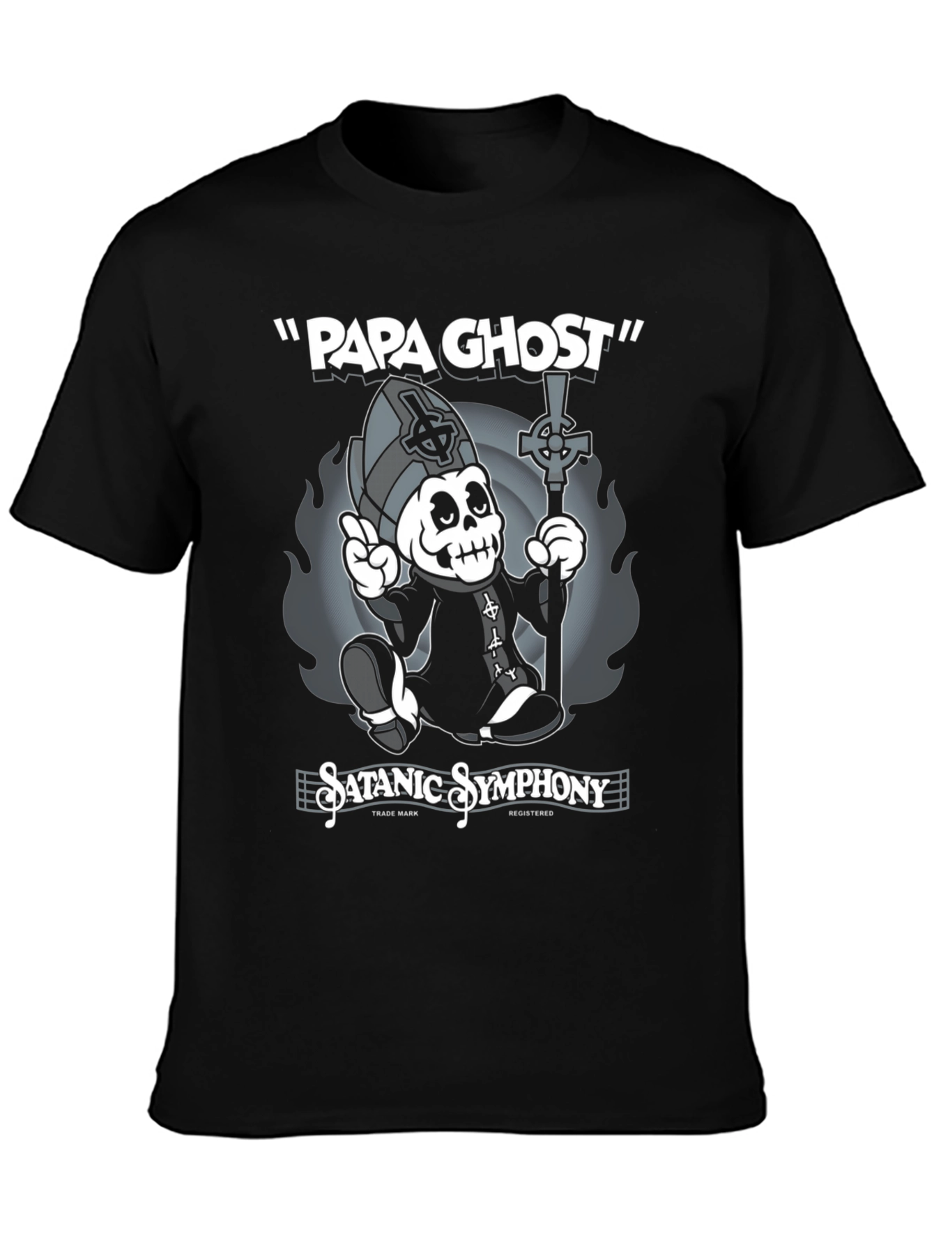 Papa Ghost Satanic Symphony T-Shirt